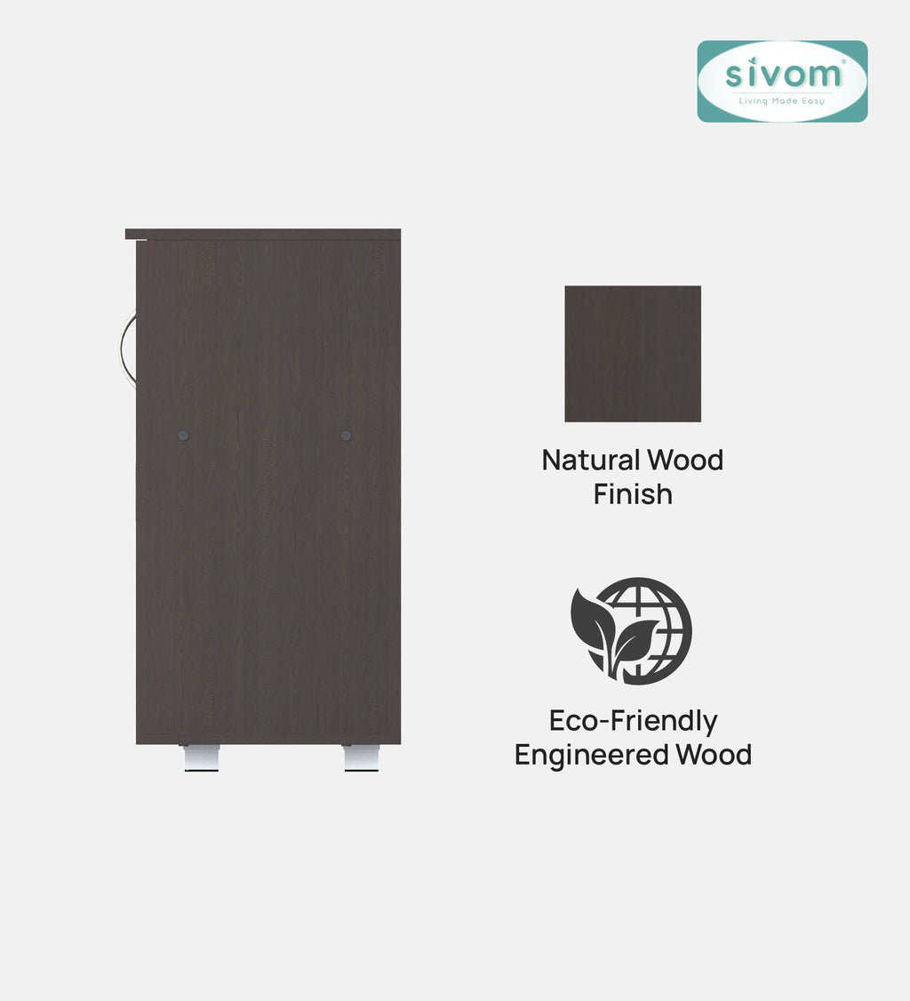 Sivom SIVOM PLATO Engineered Wood Shoe Stand (, 6 Shelves, Knock Down) for Modern Homes | Elegant Design & Premium Finish