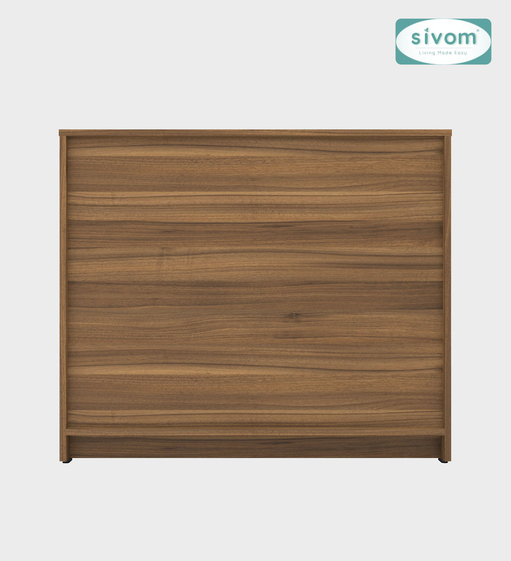 Sivom SIVOM Plaza Multipurpose Storage Unit/ Engineered Wood Free Standing Cabinet for Modern Homes | Elegant Design & Premium Finish