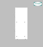 Sivom SIVOM Plaza Multipurpose Storage Unit/ Engineered Wood Free Standing Cabinet for Modern Homes | Elegant Design & Premium Finish