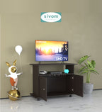 SIVOM POLAR Multipurpose TV Unit fits upto 43 inch with Storage Engineered Wood TV Entertainment Unit for Modern Homes | Elegant Design & Premium Finish