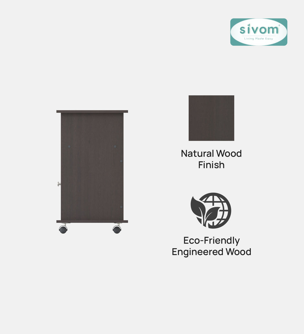 SIVOM POLAR Multipurpose TV Unit fits upto 43 inch with Storage Engineered Wood TV Entertainment Unit for Modern Homes | Elegant Design & Premium Finish
