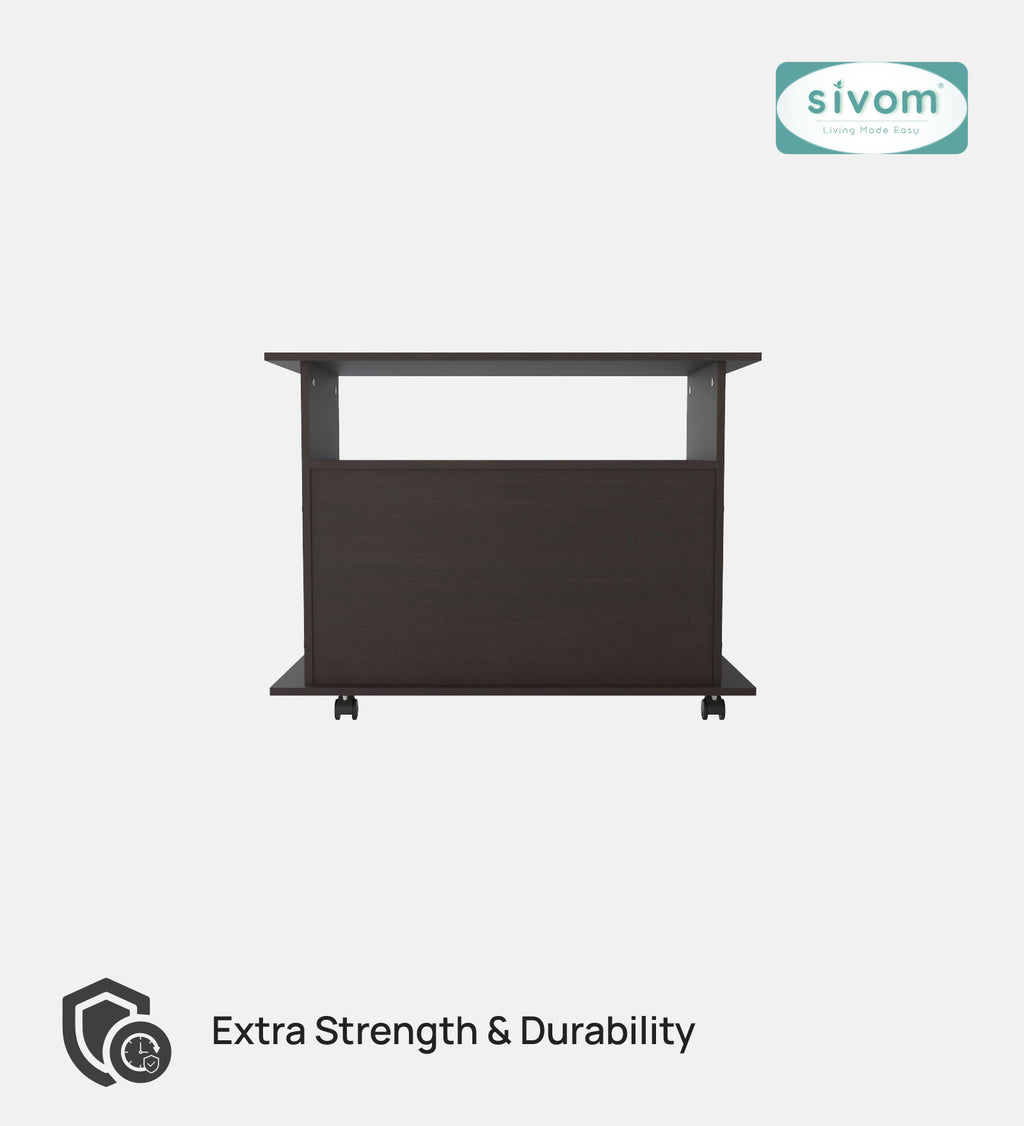 SIVOM POLAR Multipurpose TV Unit fits upto 43 inch with Storage Engineered Wood TV Entertainment Unit for Modern Homes | Elegant Design & Premium Finish