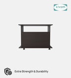 SIVOM POLAR Multipurpose TV Unit fits upto 43 inch with Storage Engineered Wood TV Entertainment Unit for Modern Homes | Elegant Design & Premium Finish