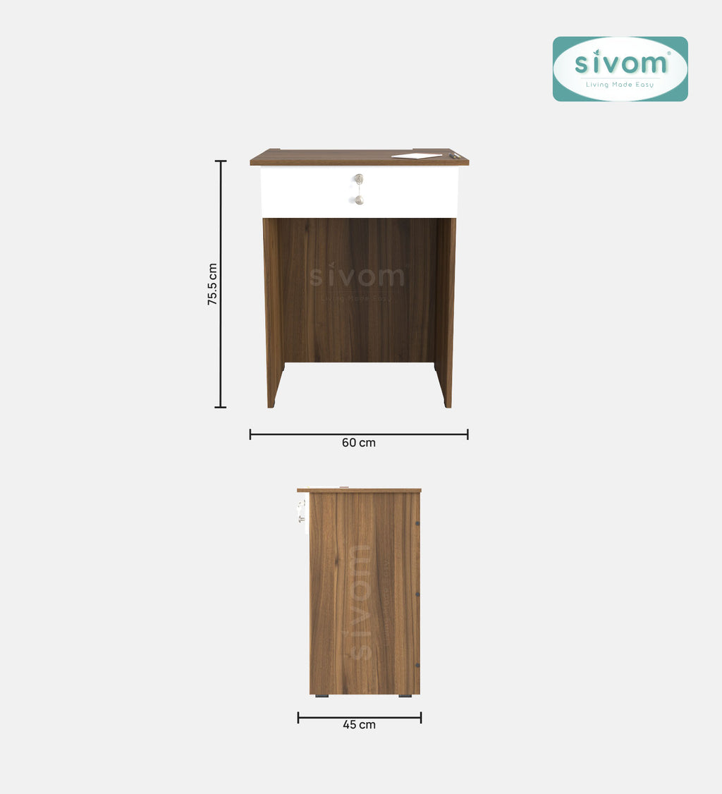 SIVOM PORCH Multipurpose Study/Home/Office Table Engineered Wood Study Table for Modern Homes | Elegant Design & Premium Finish (Copy) (Copy) (Copy) (Copy)