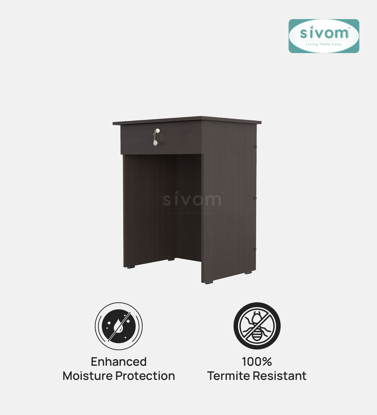 Sivom SIVOM PORCH Multipurpose Study/Home/Office Table Engineered Wood Study Table for Modern Homes | Elegant Design & Premium Finish (Copy) (Copy) (Copy) (Copy)