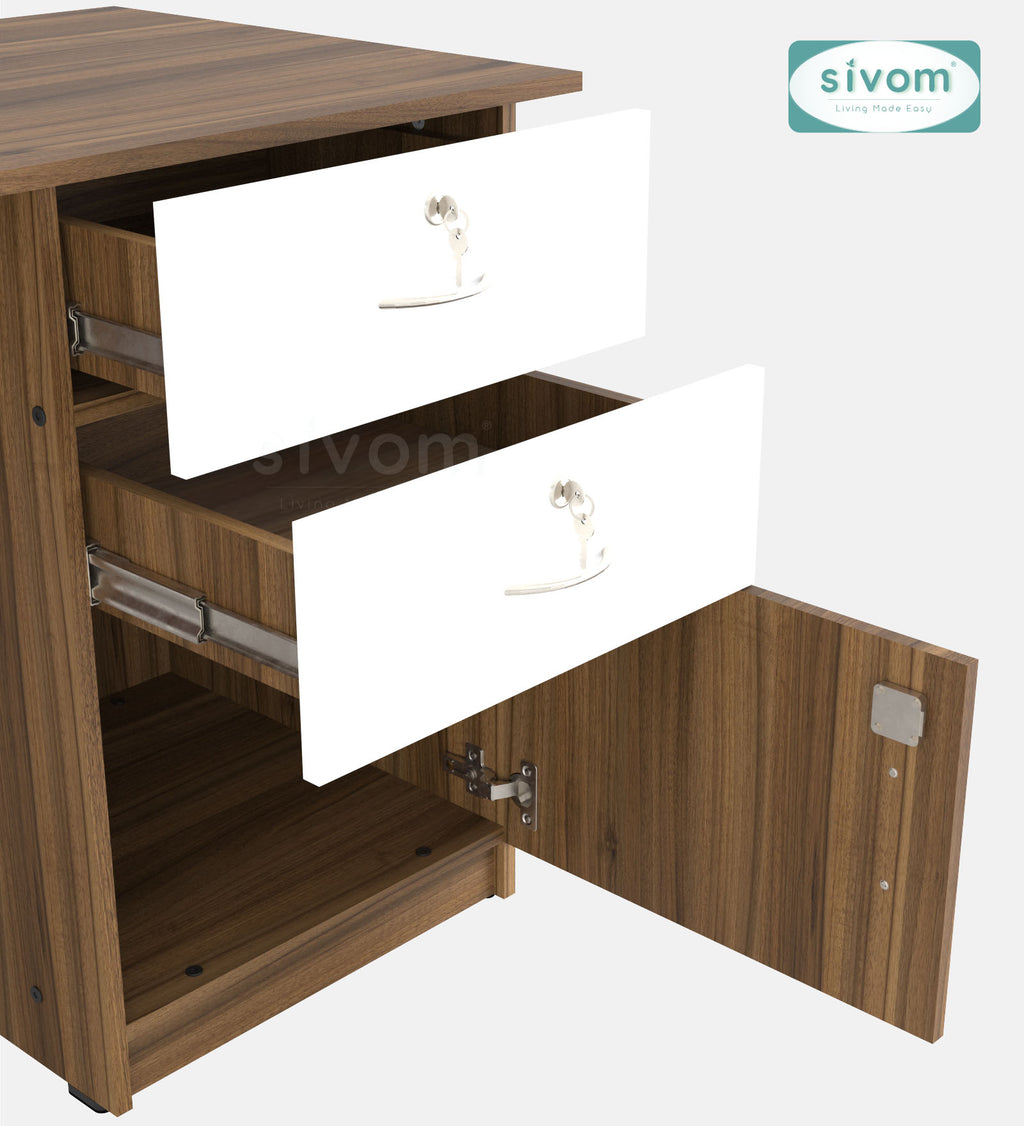 Sivom SIVOM Prism Multipurpose Study/Home/Office Table Engineered Wood Study Table for Modern Homes | Elegant Design & Premium Finish
