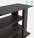 SIVOM Quill Multipurpose TV Unit fits upto 43 inch with Storage Engineered Wood TV Entertainment Unit for Modern Homes | Elegant Design & Premium Finish