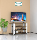 SIVOM Quill Multipurpose TV Unit fits upto 43 inch with Storage Engineered Wood TV Entertainment Unit for Modern Homes | Elegant Design & Premium Finish