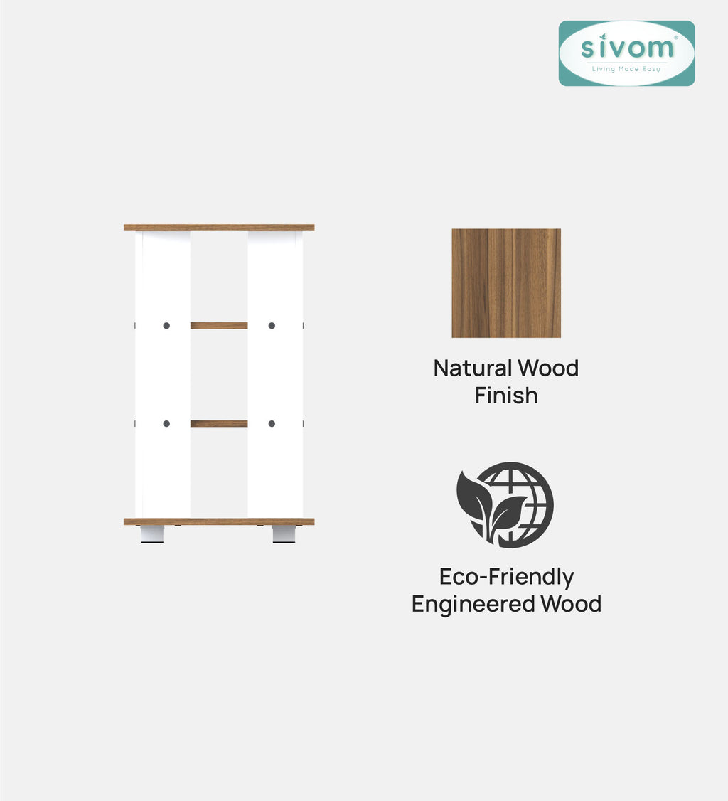 SIVOM Quill Multipurpose TV Unit fits upto 43 inch with Storage Engineered Wood TV Entertainment Unit for Modern Homes | Elegant Design & Premium Finish