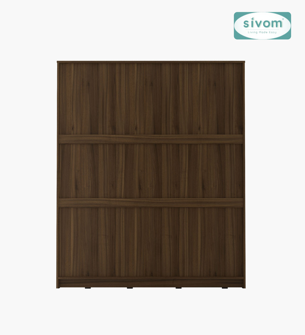 Sivom furniture SIVOM Redim Multipurpose 4 Door Closet Engineered Wood 4 Door Wardrobe for Modern Homes | Elegant Design & Premium Finish