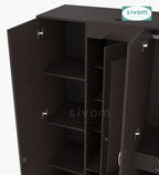 Sivom furniture SIVOM Redim Multipurpose 4 Door Closet Engineered Wood 4 Door Wardrobe for Modern Homes | Elegant Design & Premium Finish
