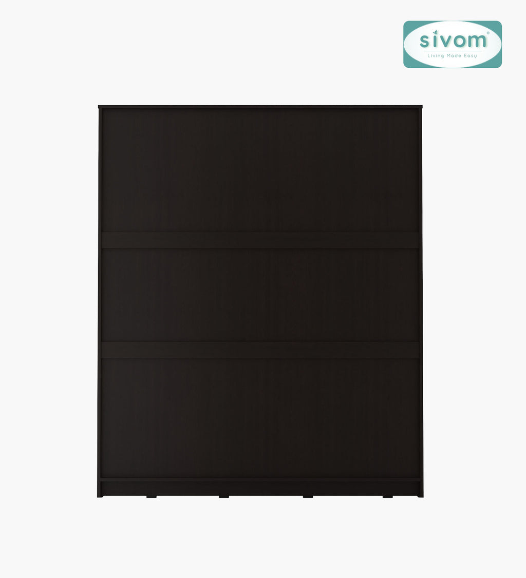 Sivom furniture SIVOM Redim Multipurpose 4 Door Closet Engineered Wood 4 Door Wardrobe for Modern Homes | Elegant Design & Premium Finish