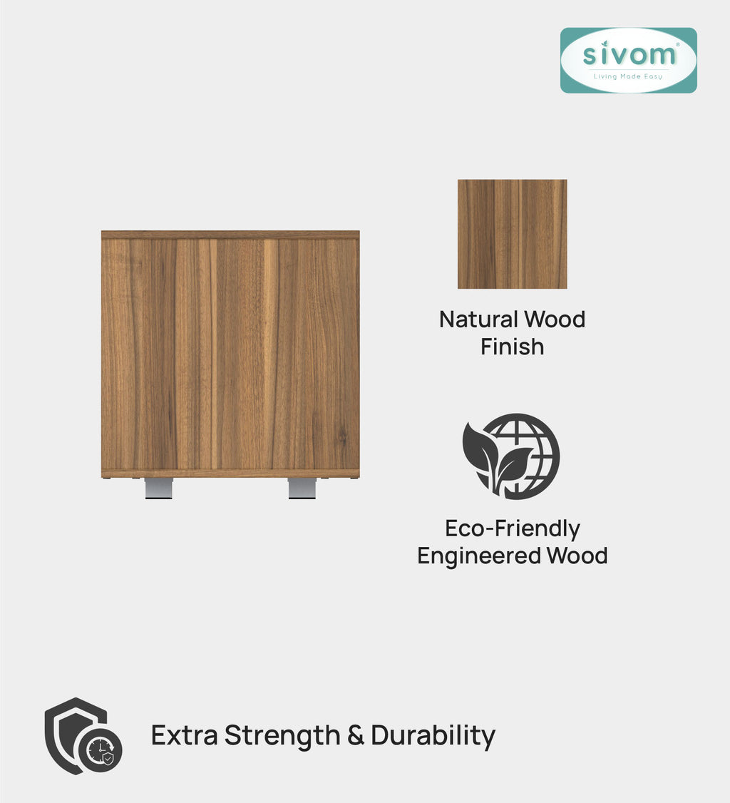 Sivom SIVOM Regal Multipurpose Centre Table / Engineered Wood Coffee Table for Modern Homes | Elegant Design & Premium Finish