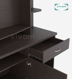 SIVOM Reo Multipurpose TV Unit fits upto 43 inch with Storage Engineered Wood TV Entertainment Unit for Modern Homes | Elegant Design & Premium Finish