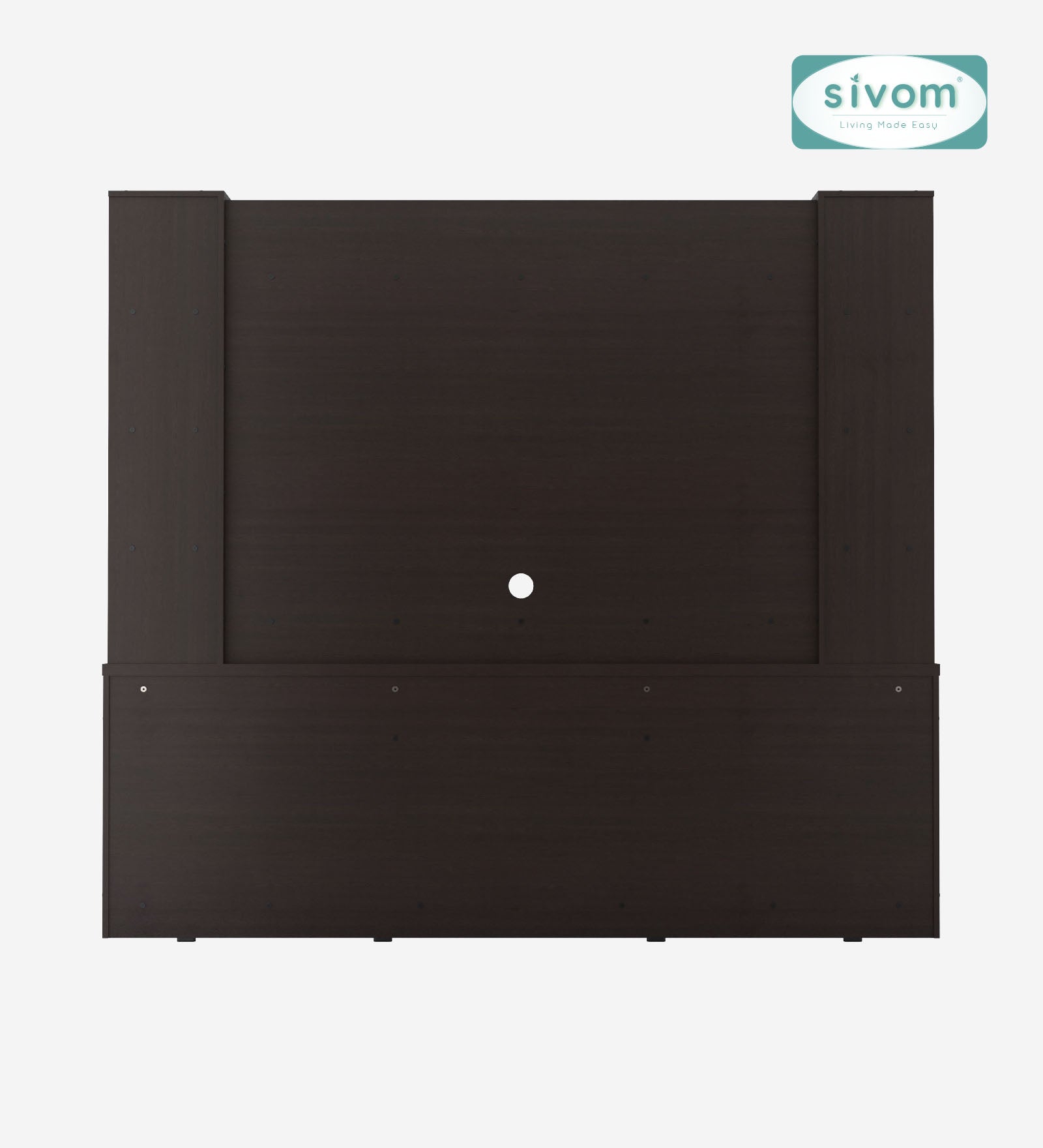 SIVOM Reo Multipurpose TV Unit fits upto 43 inch with Storage Engineered Wood TV Entertainment Unit for Modern Homes | Elegant Design & Premium Finish