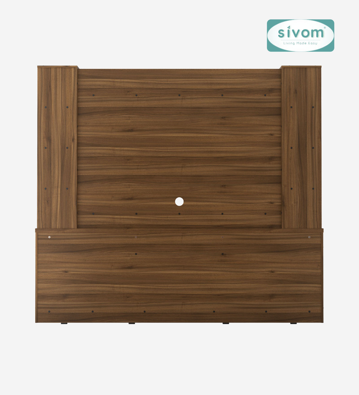 SIVOM Reo Multipurpose TV Unit fits upto 43 inch with Storage Engineered Wood TV Entertainment Unit for Modern Homes | Elegant Design & Premium Finish