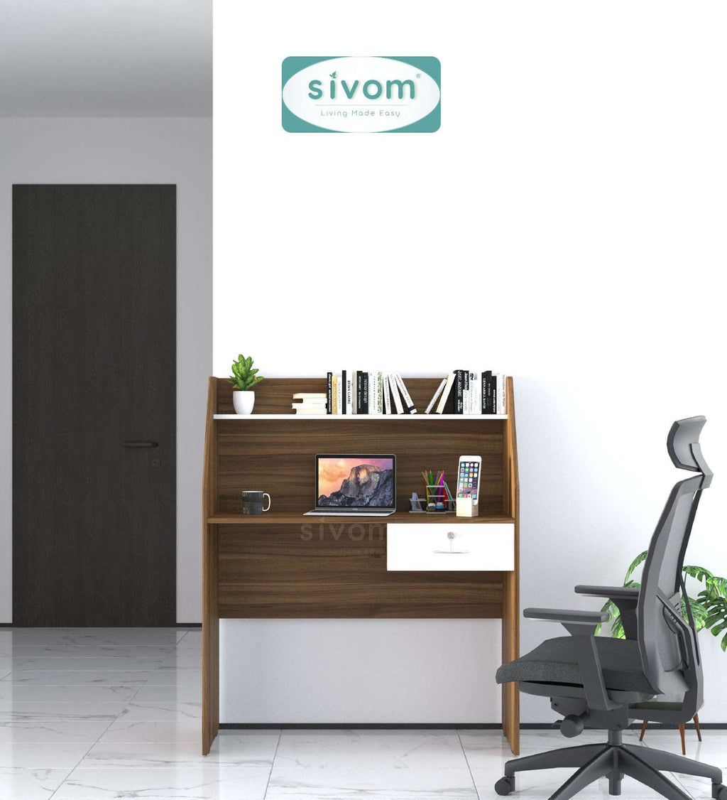 Sivom SIVOM Rowen Multipurpose Study/Home/Office Table Engineered Wood Study Table for Modern Homes | Elegant Design & Premium Finish