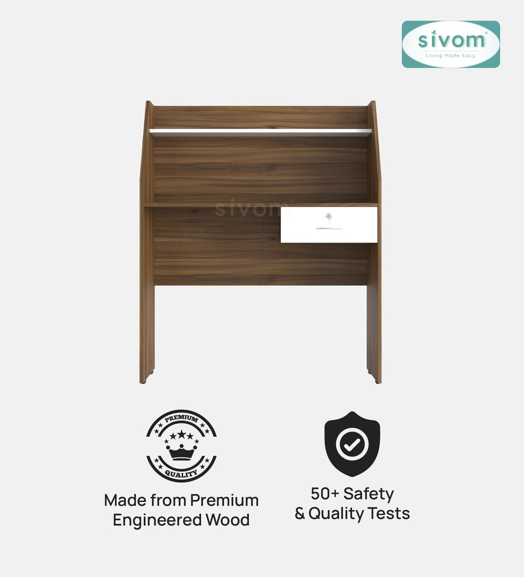 Sivom SIVOM Rowen Multipurpose Study/Home/Office Table Engineered Wood Study Table for Modern Homes | Elegant Design & Premium Finish