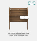 Sivom SIVOM Rowen Multipurpose Study/Home/Office Table Engineered Wood Study Table for Modern Homes | Elegant Design & Premium Finish