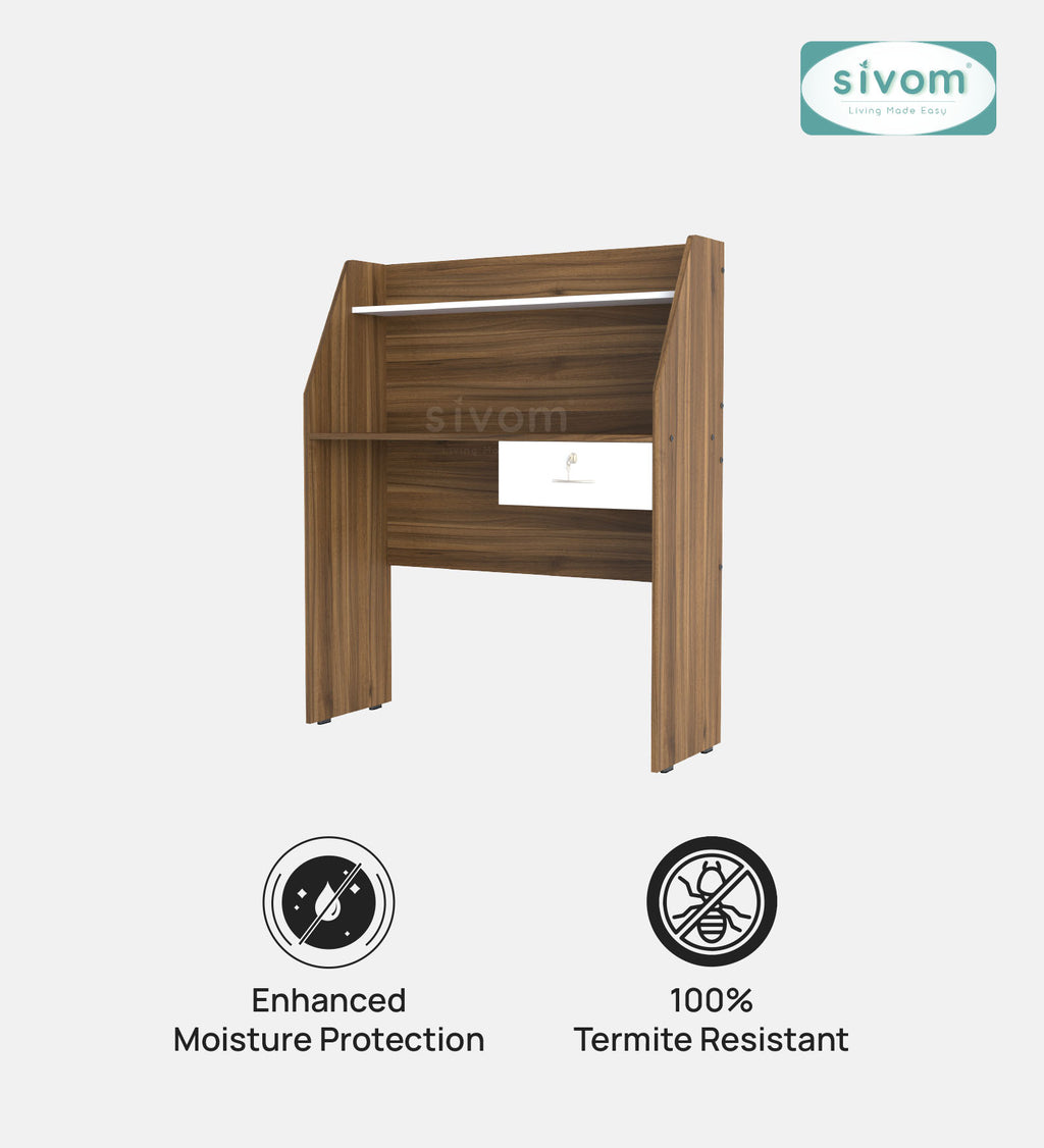 Sivom SIVOM Rowen Multipurpose Study/Home/Office Table Engineered Wood Study Table for Modern Homes | Elegant Design & Premium Finish