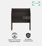 Sivom SIVOM Rowen Multipurpose Study/Home/Office Table Engineered Wood Study Table for Modern Homes | Elegant Design & Premium Finish