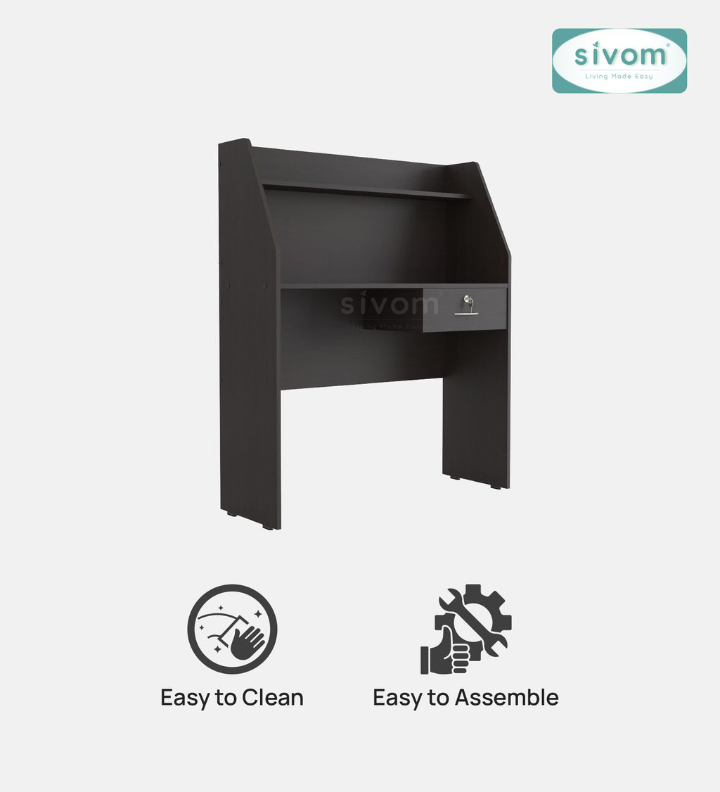 Sivom SIVOM Rowen Multipurpose Study/Home/Office Table Engineered Wood Study Table for Modern Homes | Elegant Design & Premium Finish