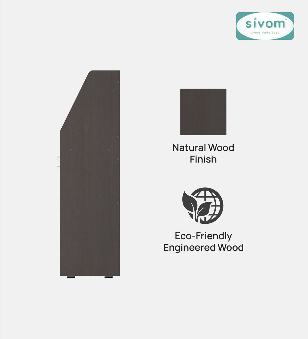 Sivom SIVOM Rowen Multipurpose Study/Home/Office Table Engineered Wood Study Table for Modern Homes | Elegant Design & Premium Finish