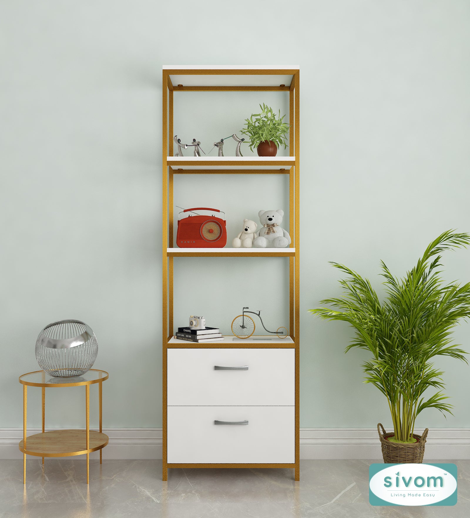 Sivom Sivom Ashley Display Unit for Modern Homes | Elegant Design & Premium Finish