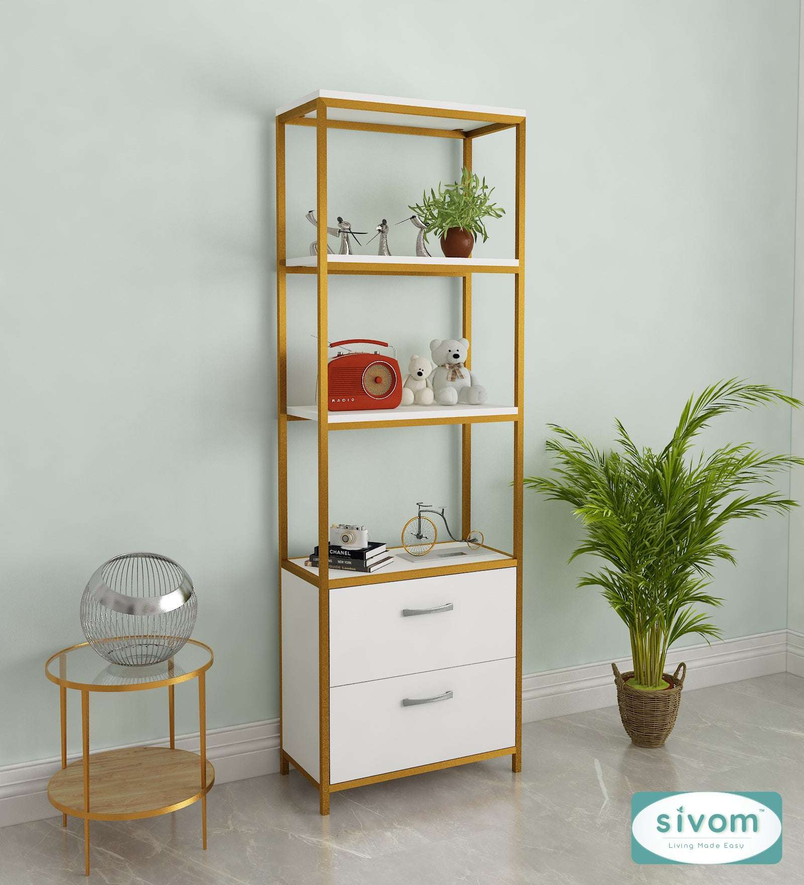Sivom Sivom Ruben Display Unit for Modern Homes | Elegant Design & Premium Finish