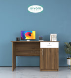 Sivom SIVOM RUBICON Multipurpose Study/Home/Office Table Engineered Wood Study Table for Modern Homes | Elegant Design & Premium Finish (Copy) (Copy) (Copy) (Copy) (Copy)