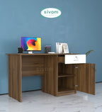 Sivom SIVOM RUBICON Multipurpose Study/Home/Office Table Engineered Wood Study Table for Modern Homes | Elegant Design & Premium Finish (Copy) (Copy) (Copy) (Copy) (Copy)