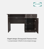 Sivom SIVOM RUBICON Multipurpose Study/Home/Office Table Engineered Wood Study Table for Modern Homes | Elegant Design & Premium Finish (Copy) (Copy) (Copy) (Copy) (Copy)