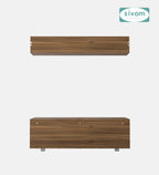 Sivom furniture SIVOM Samyang Multipurpose TV Unit fits upto 43 inch with Storage Engineered Wood TV Entertainment Unit for Modern Homes | Elegant Design & Premium Finish