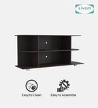 SIVOM Savan Multipurpose TV Unit fits upto 43 inch with Storage Engineered Wood TV Entertainment Unit for Modern Homes | Elegant Design & Premium Finish