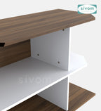 SIVOM Savan Multipurpose TV Unit fits upto 43 inch with Storage Engineered Wood TV Entertainment Unit for Modern Homes | Elegant Design & Premium Finish