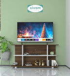 SIVOM Savan Multipurpose TV Unit fits upto 43 inch with Storage Engineered Wood TV Entertainment Unit for Modern Homes | Elegant Design & Premium Finish
