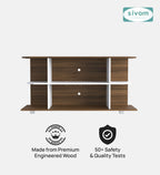 SIVOM Savan Multipurpose TV Unit fits upto 43 inch with Storage Engineered Wood TV Entertainment Unit for Modern Homes | Elegant Design & Premium Finish
