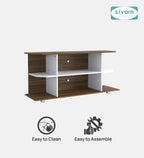 SIVOM Savan Multipurpose TV Unit fits upto 43 inch with Storage Engineered Wood TV Entertainment Unit for Modern Homes | Elegant Design & Premium Finish