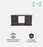 SIVOM Scarf Multipurpose Centre Table / Engineered Wood Coffee Table for Modern Homes | Elegant Design & Premium Finish