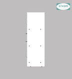 Sivom SIVOM Settle Multipurpose Storage Unit/ Engineered Wood Free Standing Cabinet for Modern Homes | Elegant Design & Premium Finish