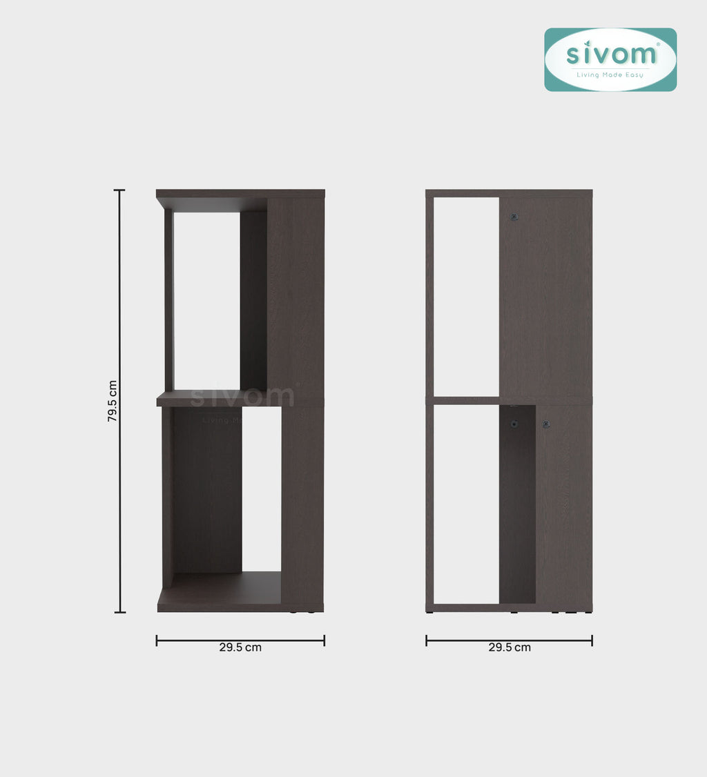 Sivom SIVOM Sleek Multipurpose Storage Unit/ Engineered Wood Side Table for Modern Homes | Elegant Design & Premium Finish