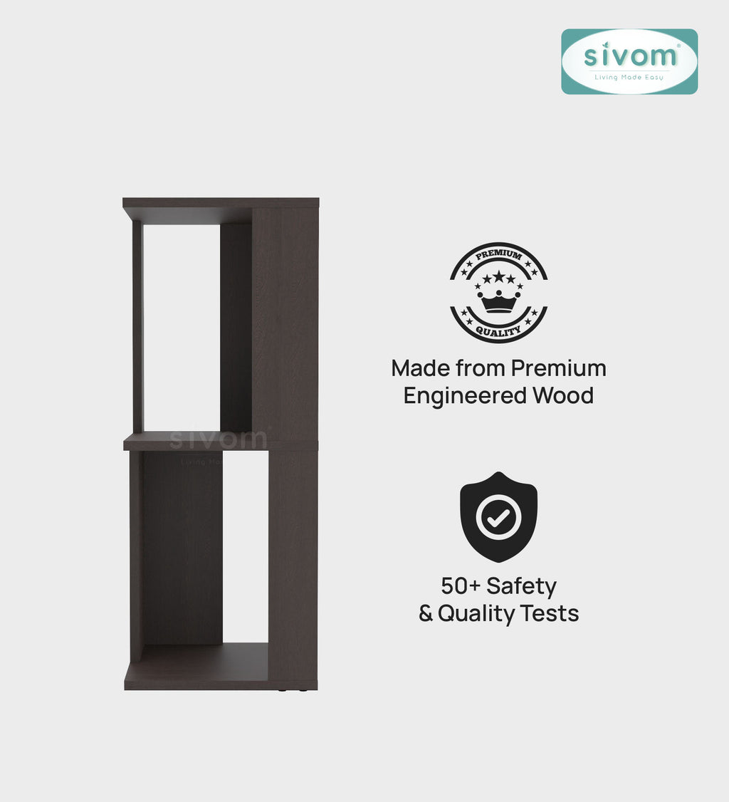 Sivom SIVOM Sleek Multipurpose Storage Unit/ Engineered Wood Side Table for Modern Homes | Elegant Design & Premium Finish