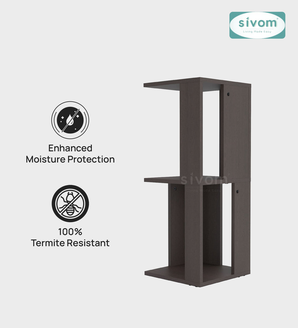 Sivom SIVOM Sleek Multipurpose Storage Unit/ Engineered Wood Side Table for Modern Homes | Elegant Design & Premium Finish