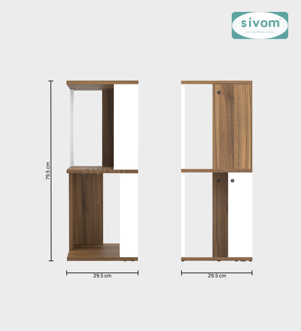 Sivom SIVOM Sleek Multipurpose Storage Unit/ Engineered Wood Side Table for Modern Homes | Elegant Design & Premium Finish