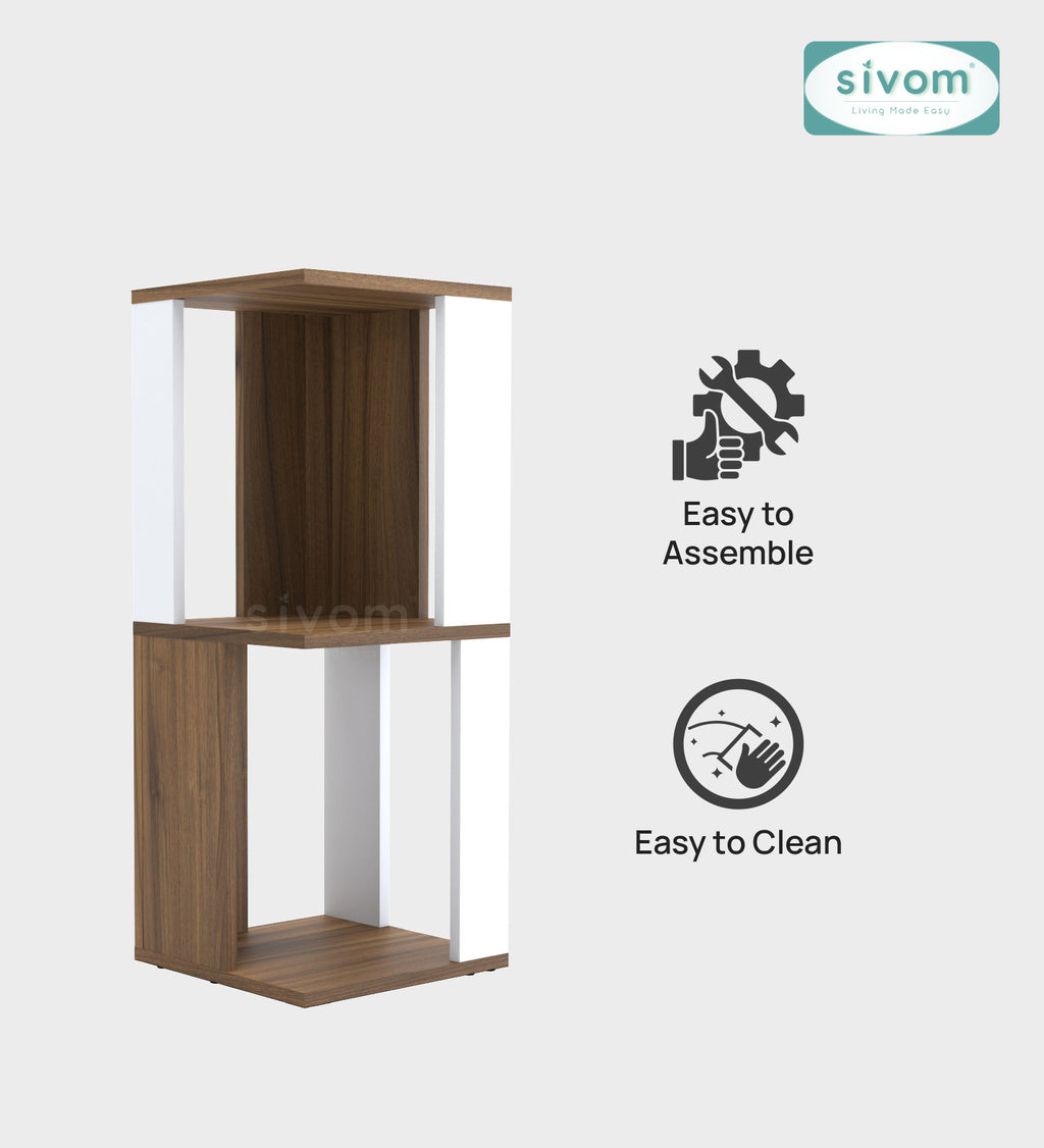 Sivom SIVOM Sleek Multipurpose Storage Unit/ Engineered Wood Side Table for Modern Homes | Elegant Design & Premium Finish