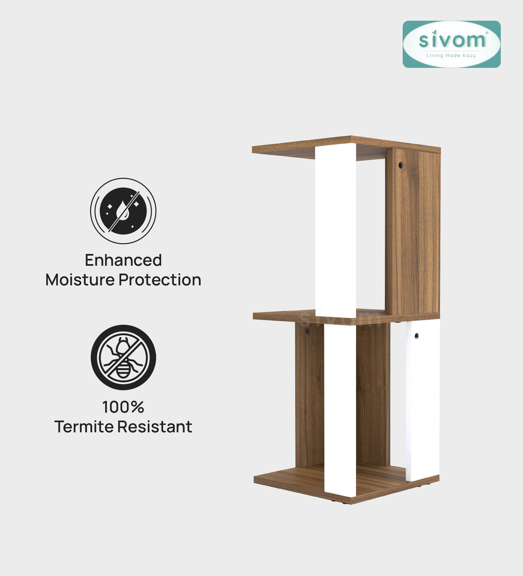 Sivom SIVOM Sleek Multipurpose Storage Unit/ Engineered Wood Side Table for Modern Homes | Elegant Design & Premium Finish