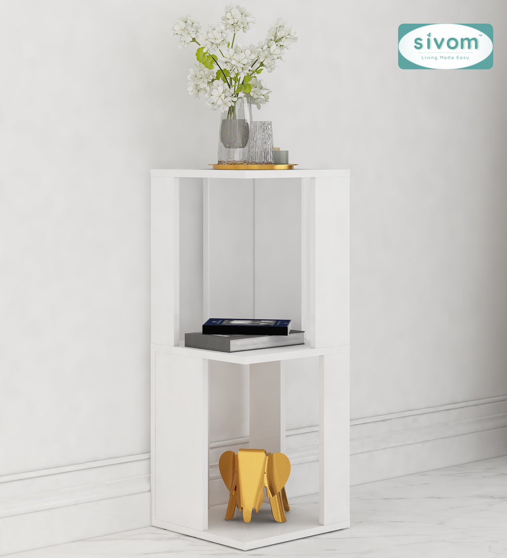 Sivom SIVOM Sleek Multipurpose Storage Unit/ Engineered Wood Side Table for Modern Homes | Elegant Design & Premium Finish