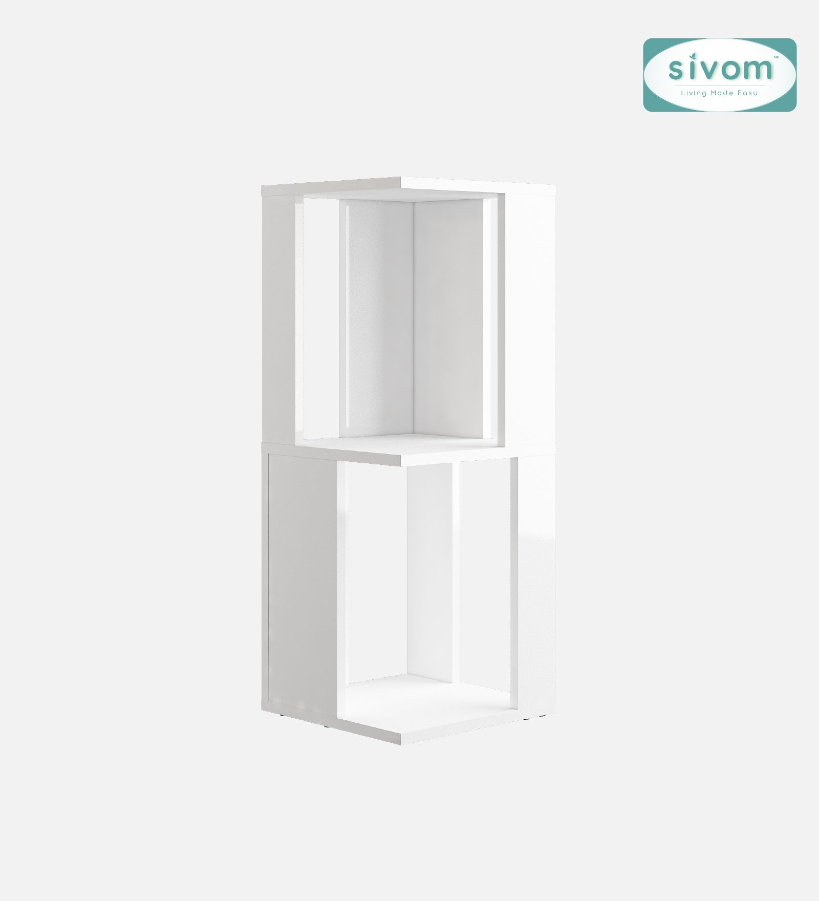 Sivom SIVOM Sleek Multipurpose Storage Unit/ Engineered Wood Side Table for Modern Homes | Elegant Design & Premium Finish