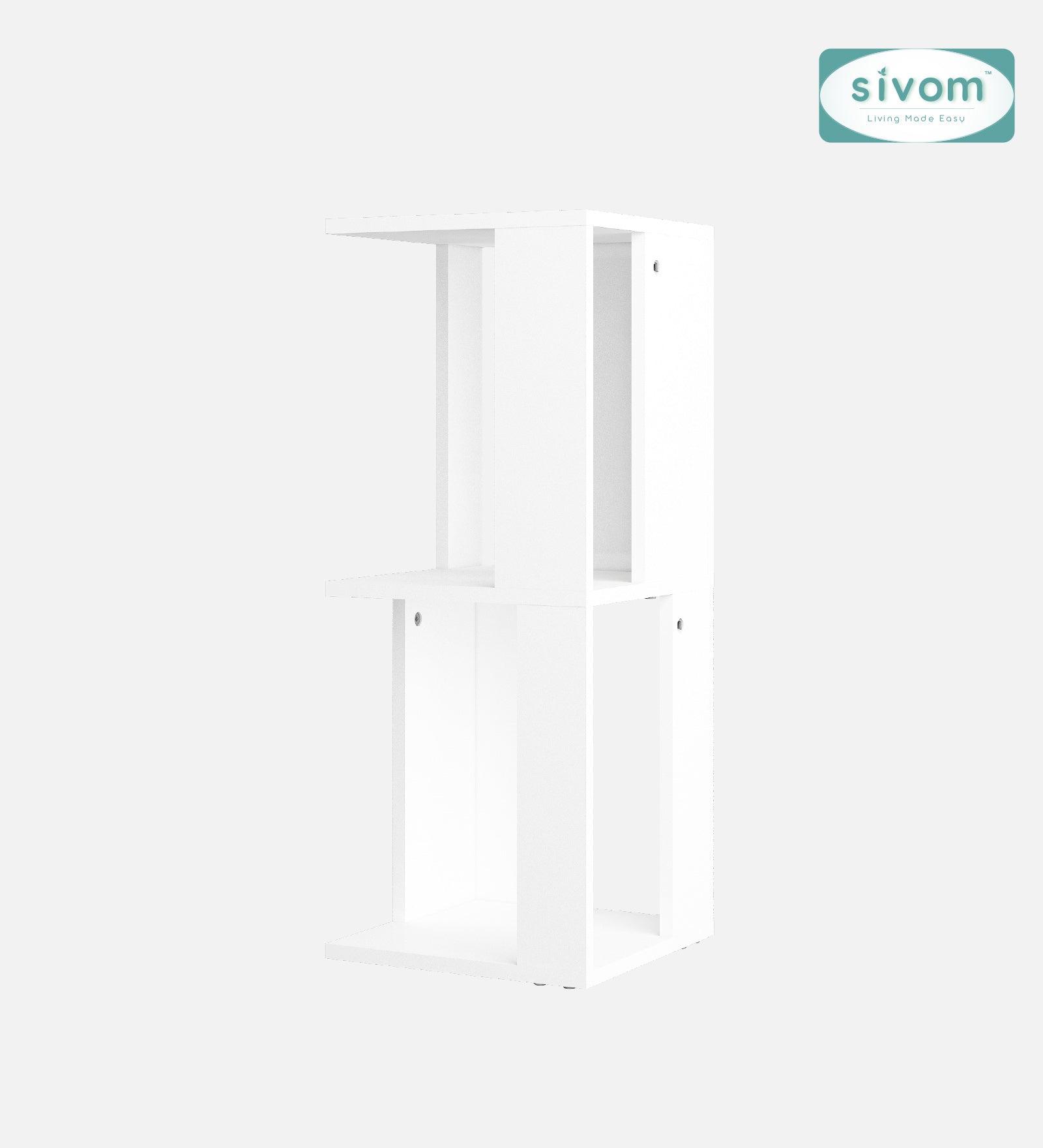 Sivom SIVOM Sleek Multipurpose Storage Unit/ Engineered Wood Side Table for Modern Homes | Elegant Design & Premium Finish