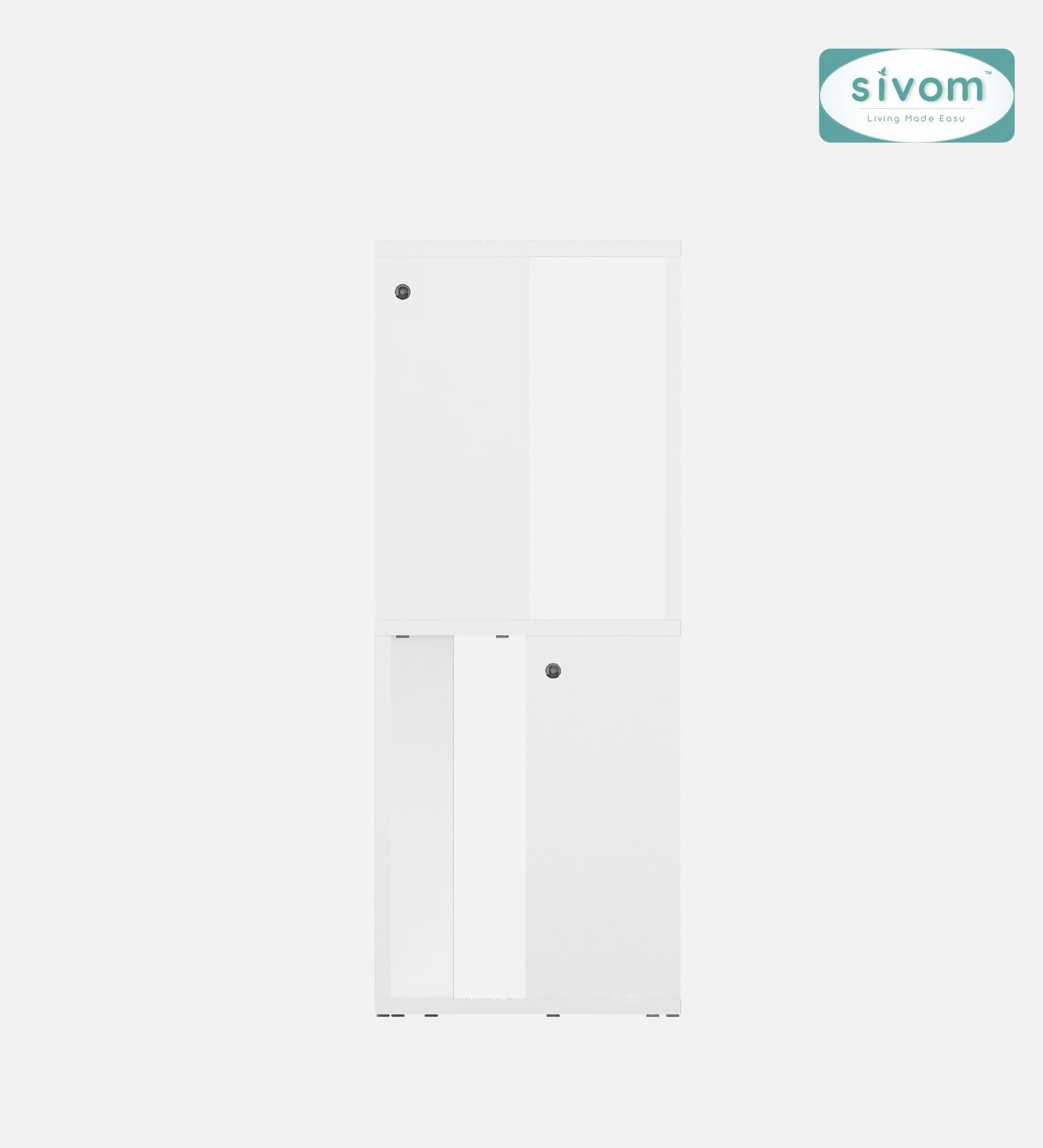 Sivom SIVOM Sleek Multipurpose Storage Unit/ Engineered Wood Side Table for Modern Homes | Elegant Design & Premium Finish